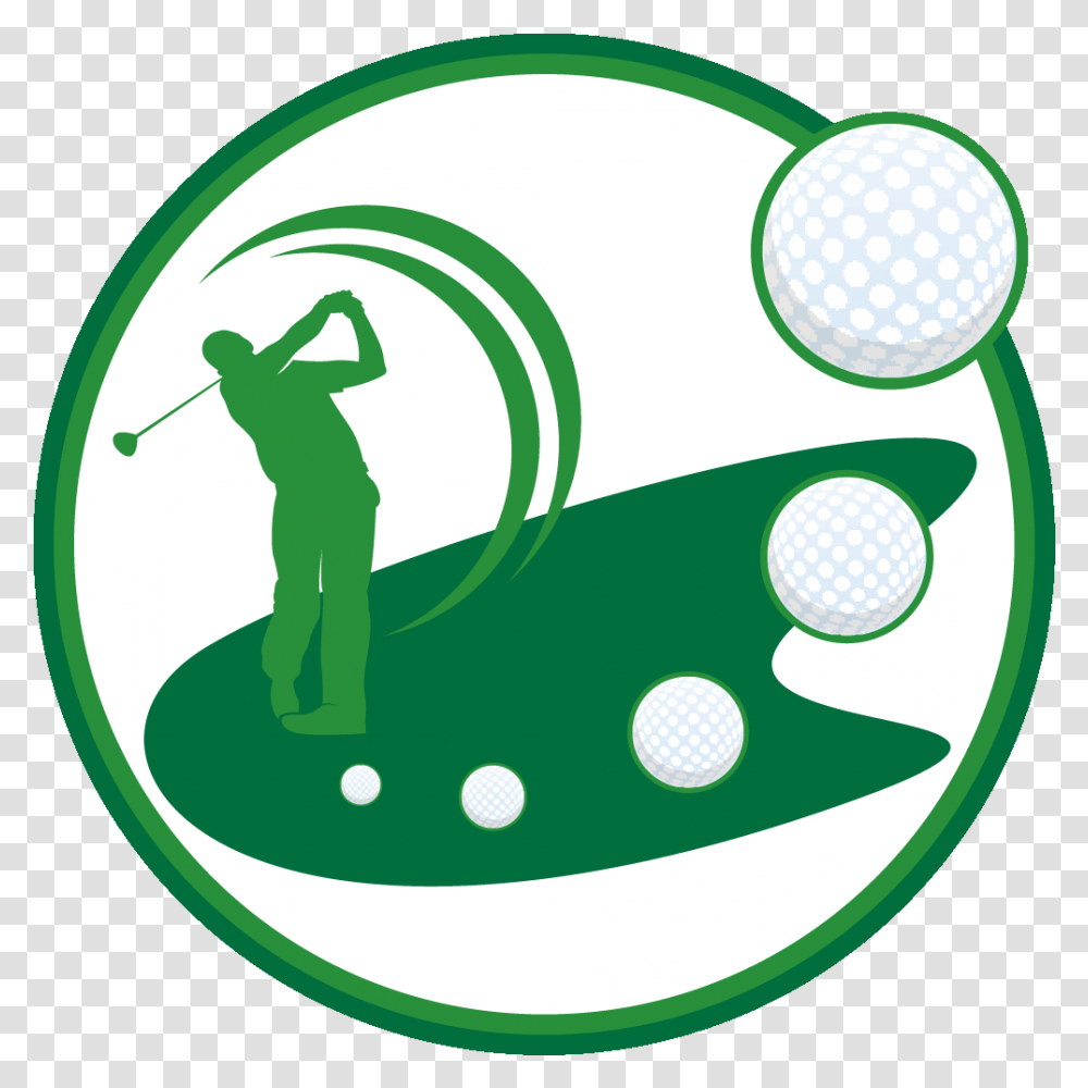 Four Ashes Golf Centre Clipart Download Golf Activity Icon, Person, Sport, Sphere, Ball Transparent Png