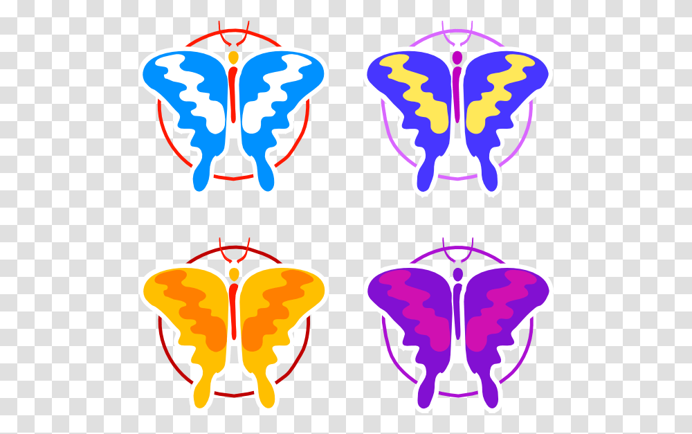 Four Butterflies Svg Clip Arts Ehrlich And Raven Coevolution, Pattern, Label, Stain Transparent Png