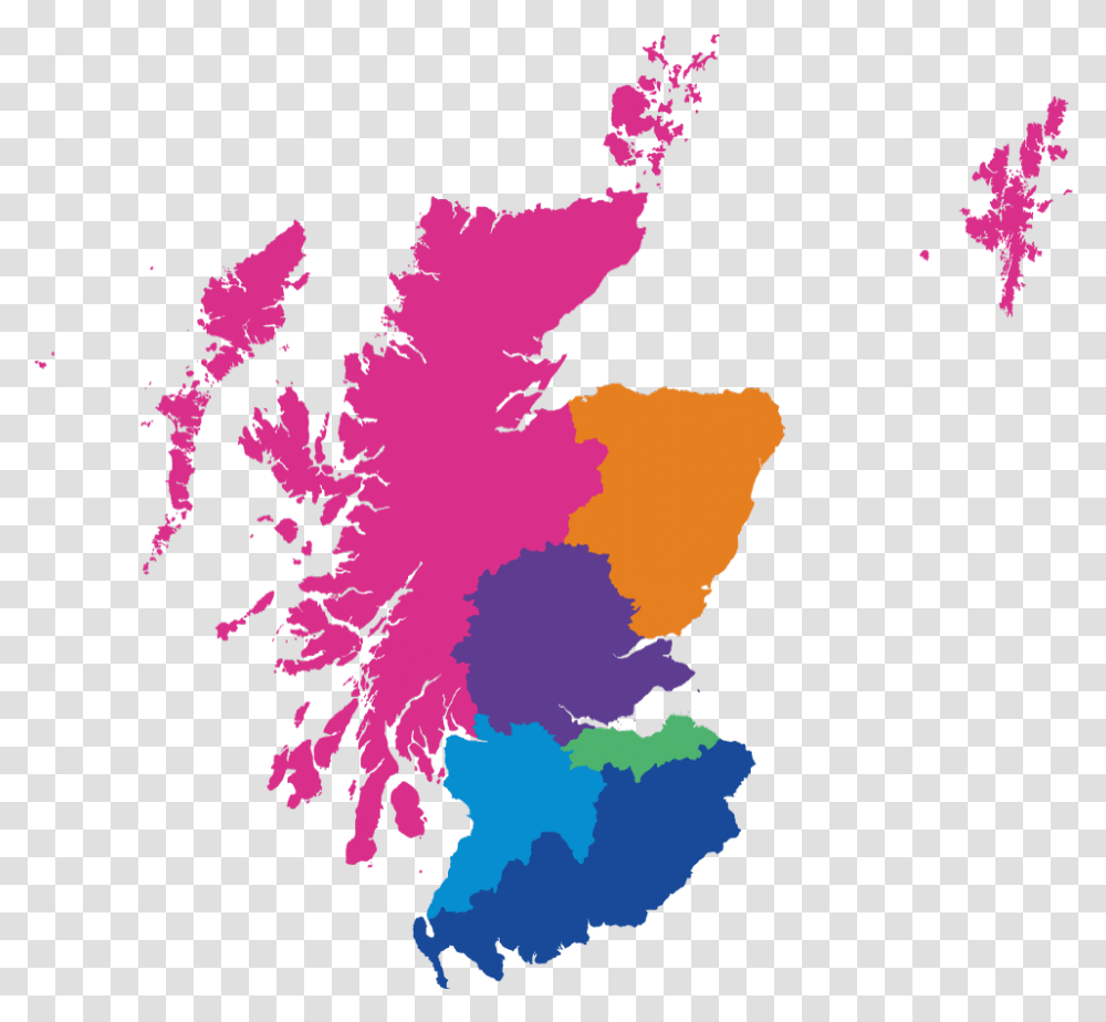 Four Corners Of Scotland, Purple, Plot Transparent Png