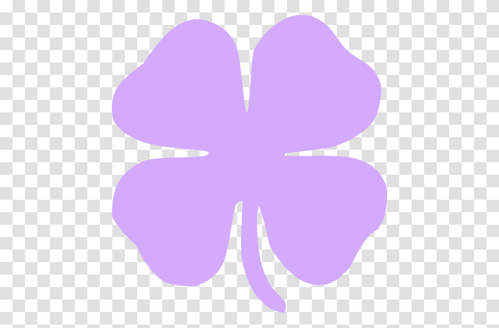 Four Leaf Clover Clipart Purple Shamrock Clip Art, Flower, Plant, Blossom, Petal Transparent Png