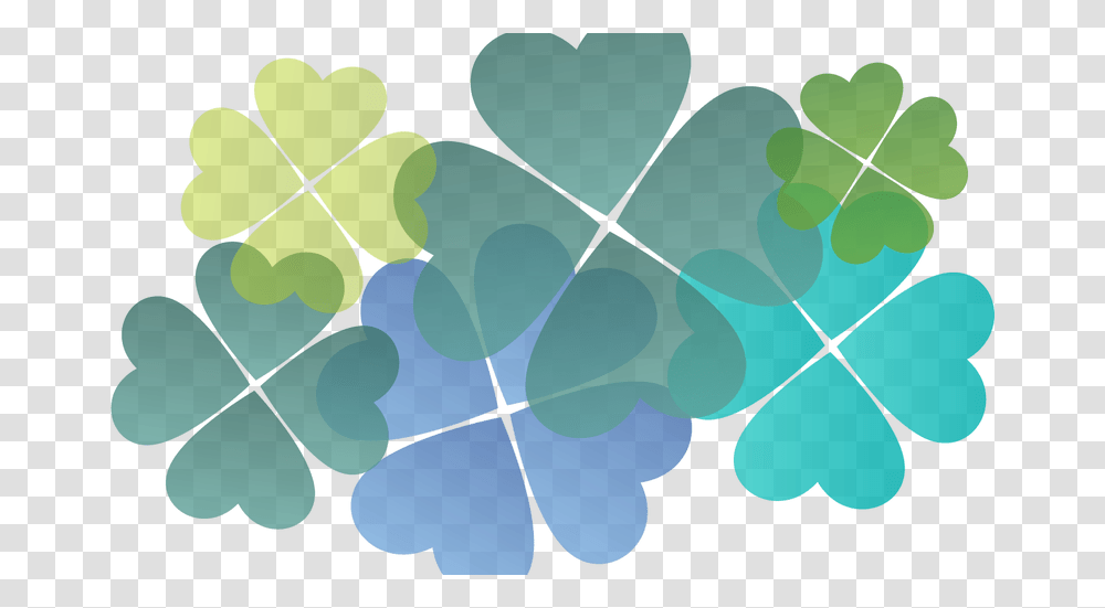 Four Leaf Clover, Green, Plant, Pattern Transparent Png