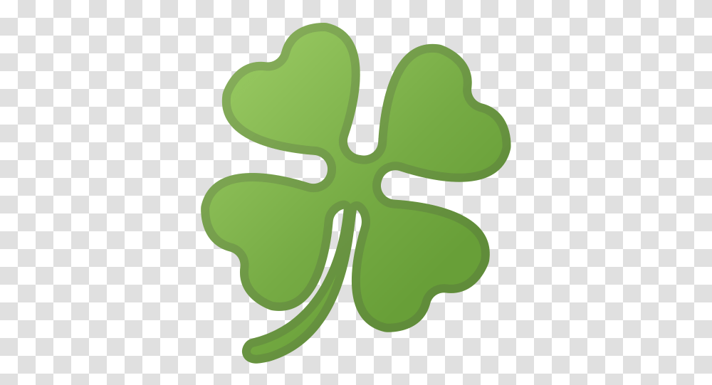 Four Leaf Clover Icon Emoji Trefle, Plant, Vegetable, Food, Produce Transparent Png