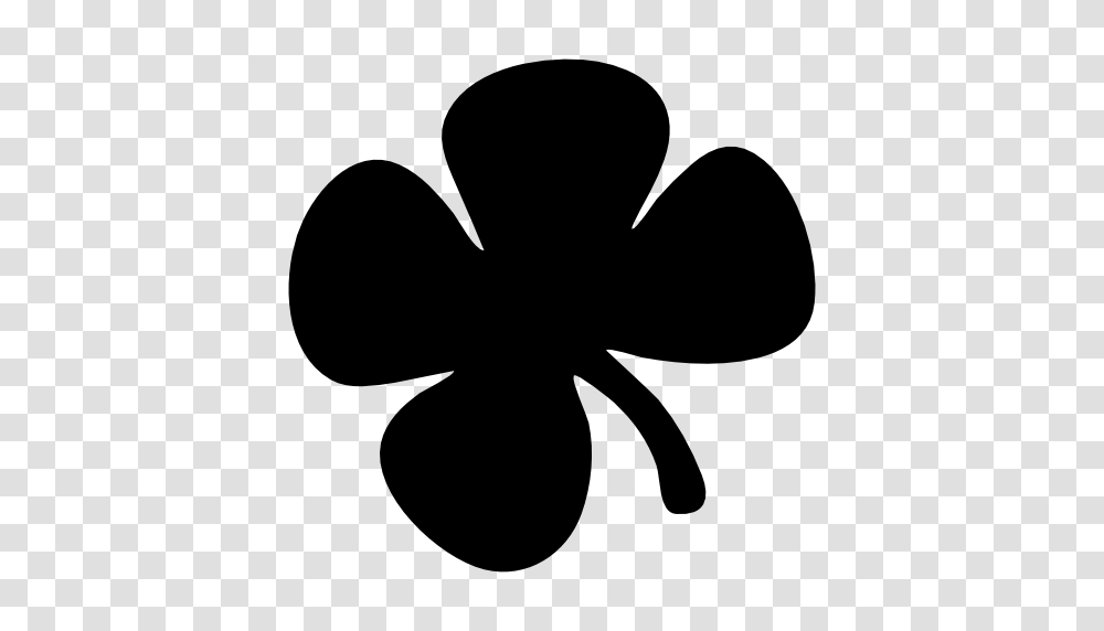 Four Leaf Clover Image Royalty Free Stock Images, Stencil, Silhouette Transparent Png