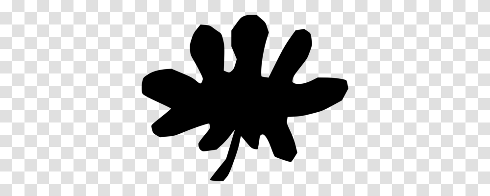 Four Leaf Clover Plant Stem Symbol Computer Icons, Gray, World Of Warcraft Transparent Png