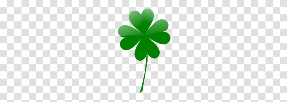 Four Leaf Clover Shaded Clip Art, Green, Plant, Flower, Blossom Transparent Png