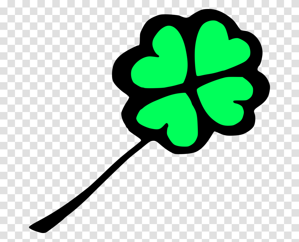 Four Leaf Clover Shamrock Luck Symbol, Silhouette, Plant, Green, Logo Transparent Png