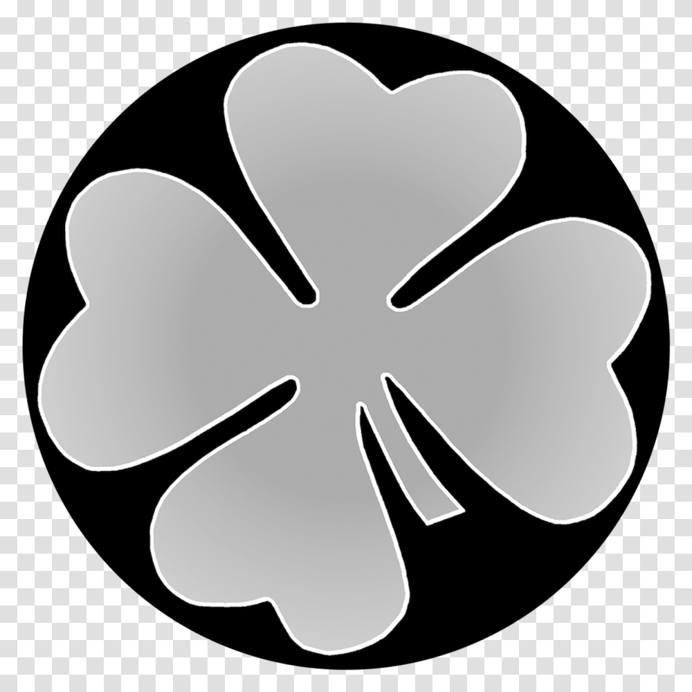 Four Leaf Clover Too Clip Art, Heart, Stencil Transparent Png