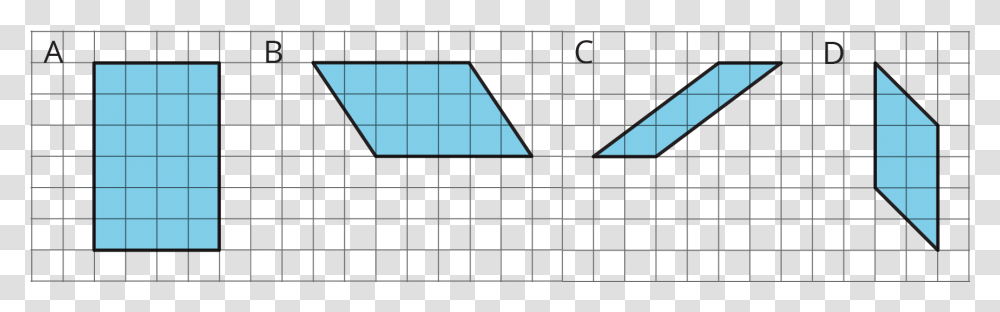 Four Parallelograms A D Area Of Parallelogram On Grid, Triangle, Lighting, Pattern, Architecture Transparent Png