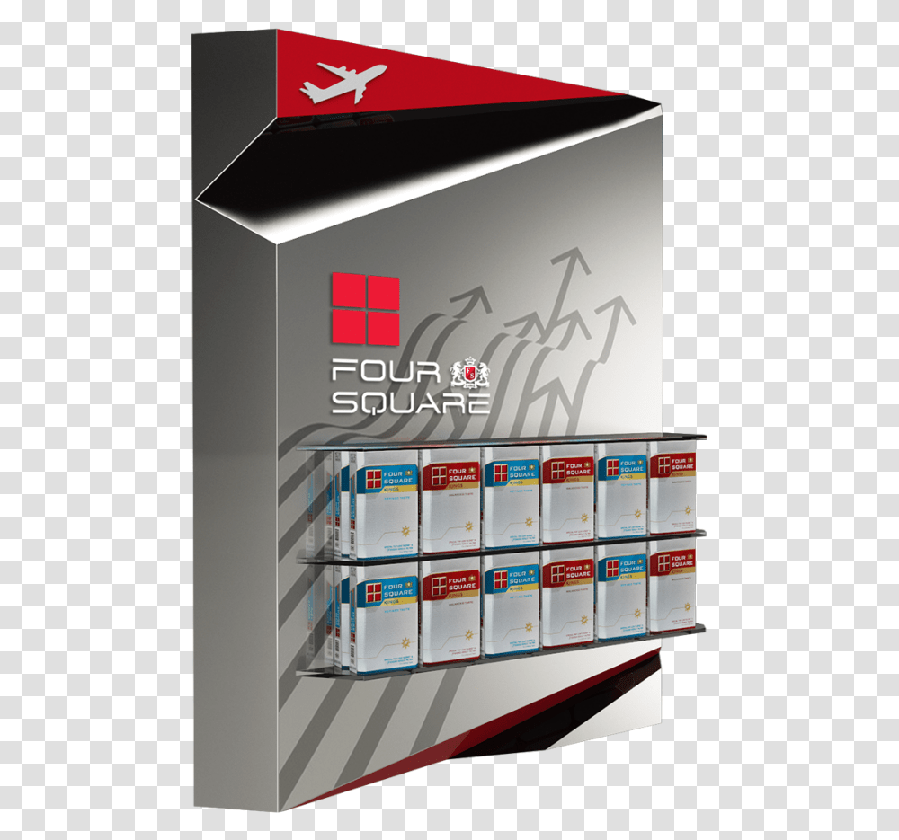 Four Square Cigarette Product Display Unit 01 By Rahul Four Square Cigarettes Pack, Word, Furniture, Shelf Transparent Png