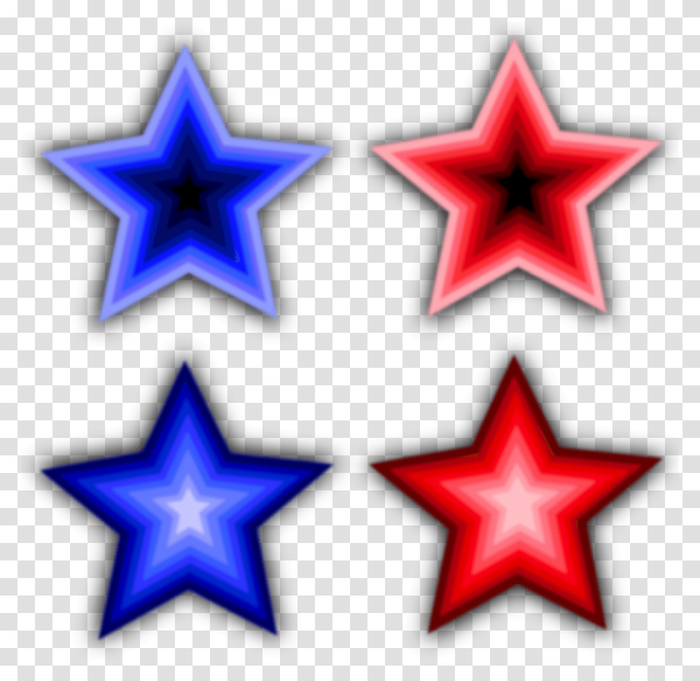 Four Star Clipart, Cross, Star Symbol, Brick Transparent Png