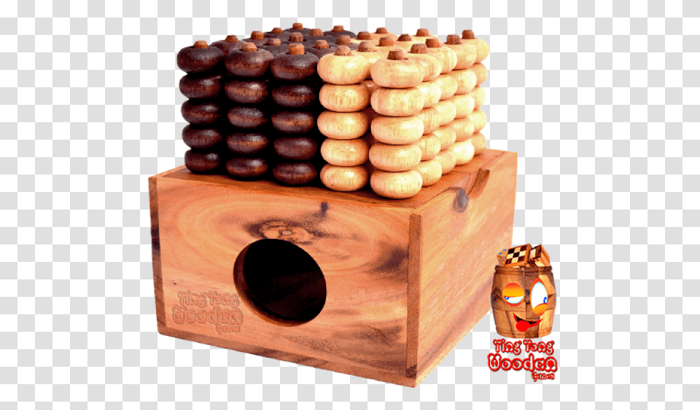 Four Win The 3d Space Mill Four In A Row In The Variant Plywood, Box, Birthday Cake, Dessert, Food Transparent Png