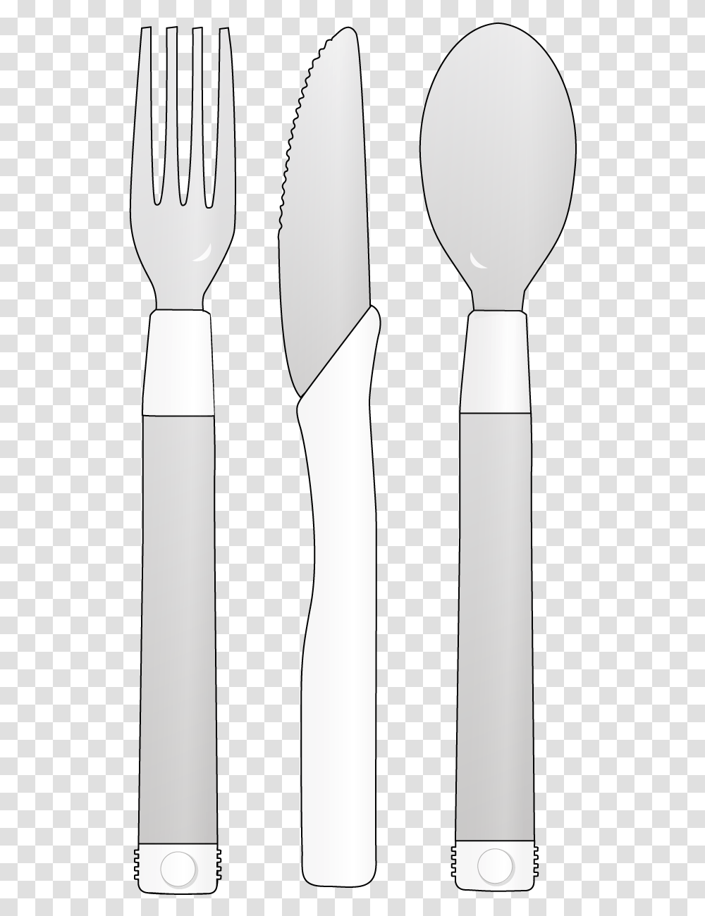 Fourchette Cuillre Complte Slow Control Blanche Fork, Cutlery, Spoon, Tarmac, Asphalt Transparent Png