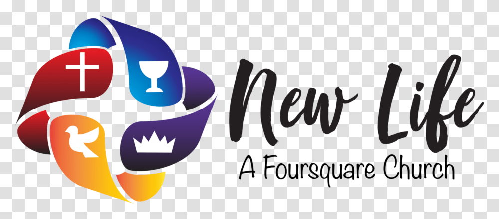 Foursquare Gospel Church Logo Logo Of Foursquare Gospel Church, Text, Glass, Bowl, Food Transparent Png