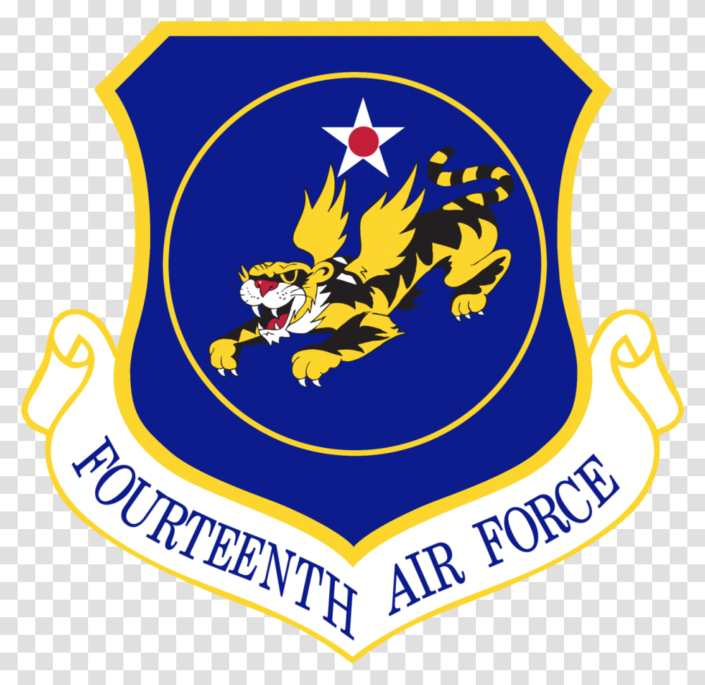 Fourteenth Air Force, Emblem, Logo, Trademark Transparent Png