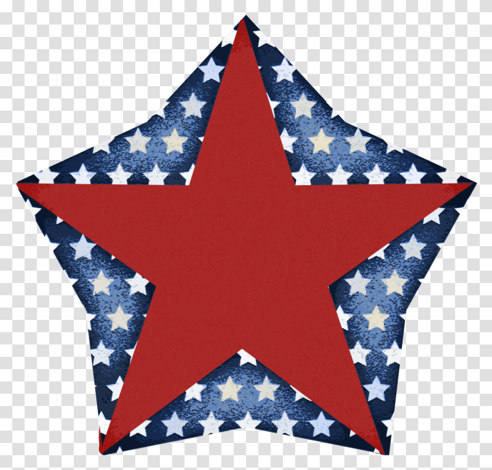 Fourth Of July Stars Clip Art Free Free Image, Flag, Star Symbol Transparent Png