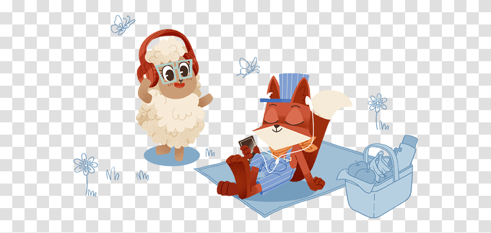 Fox Amp Sheep Audio High Quality Audio Productions For Cartoon, Meal, Doodle, Drawing Transparent Png