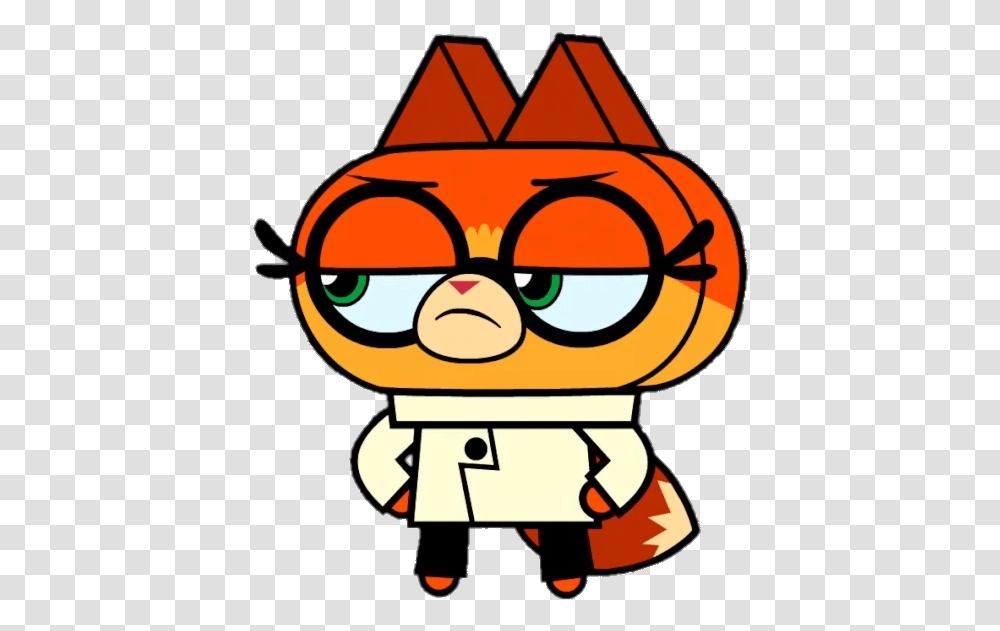 Fox Annoyed Dr Fox From Unikitty, Nutcracker, Toy Transparent Png