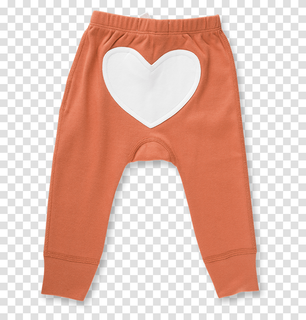 Fox Brown Heart Pants Pocket, Apparel, Cushion, Pillow Transparent Png