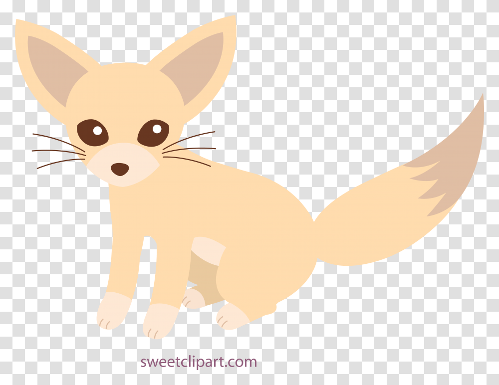 Fox Clipart Baby Fox Animated Fennec Fox Drawing, Mammal, Animal, Wildlife, Kit Fox Transparent Png