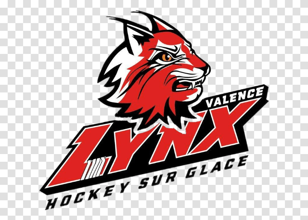 Fox Clipart Download Lynx Valence Hockey, Poster, Advertisement, Label Transparent Png