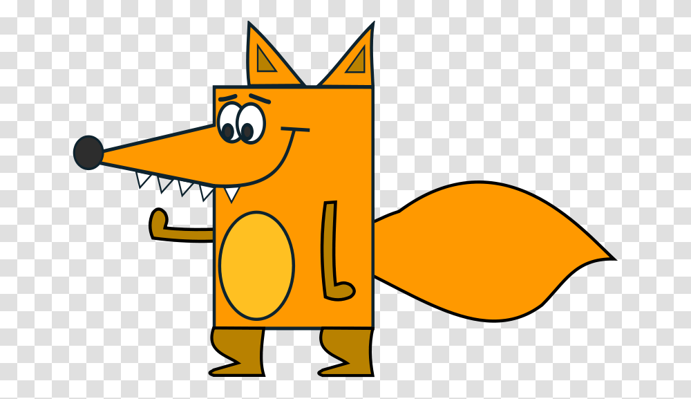 Fox Clipart, Label Transparent Png