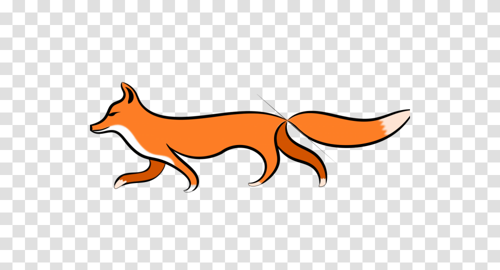 Fox Clipart Walking, Wildlife, Animal, Mammal, Canine Transparent Png