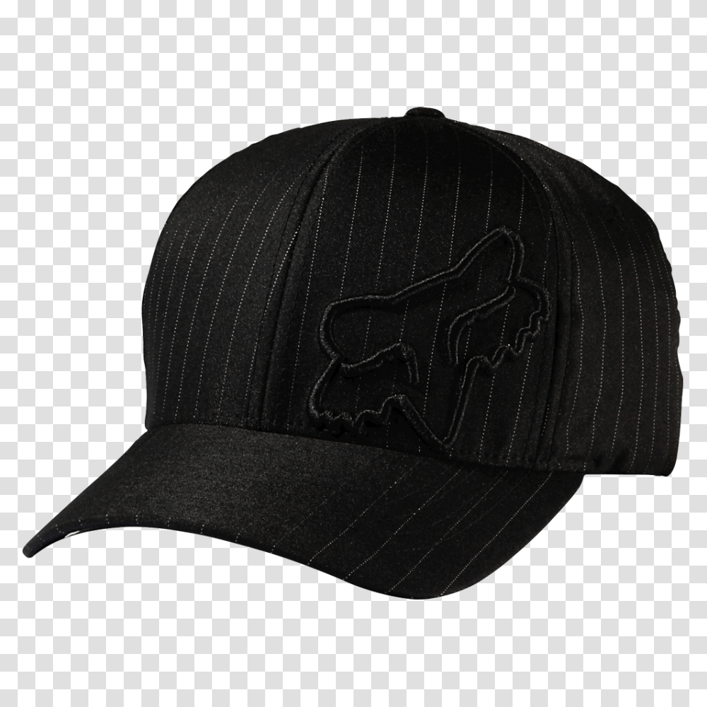 Fox Clothing Flex Flexfit Hat Black Pinstripe, Apparel, Baseball Cap Transparent Png