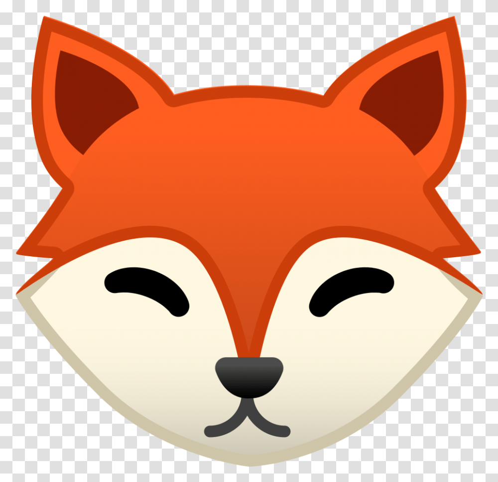 Fox Face Icon Noto Emoji Animals Nature Iconset Google Fox Face, Snout, Mask, Piggy Bank Transparent Png