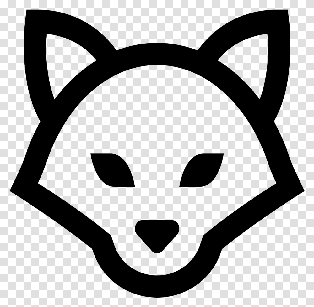 Fox Head Fox Icon, Gray, World Of Warcraft Transparent Png