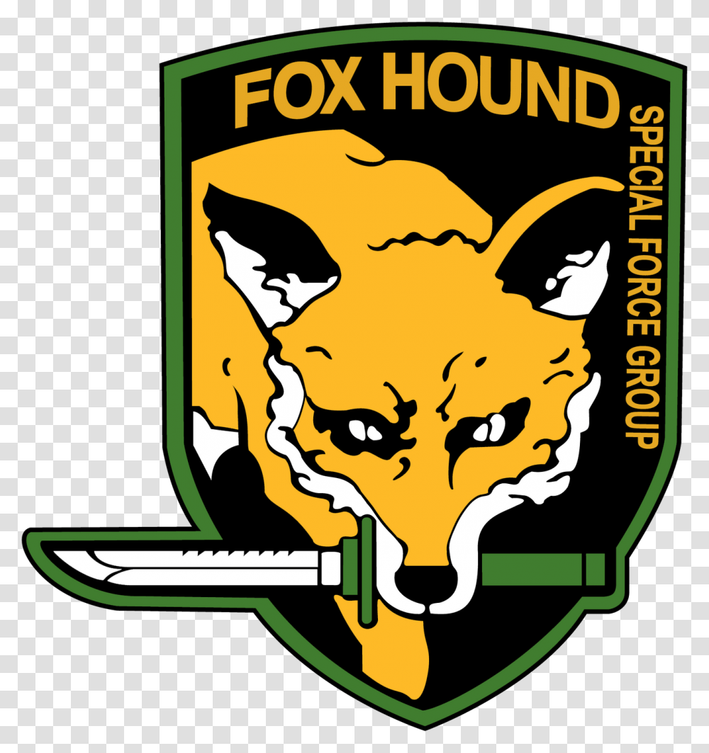 Fox Hound, Label, Sticker, Poster Transparent Png