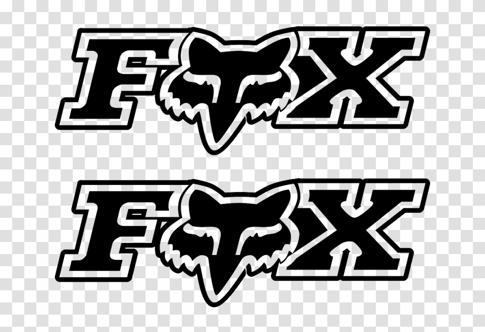 Fox Logo Stickerschoose The Color Yourselfand Select The Size, Stencil, Label Transparent Png