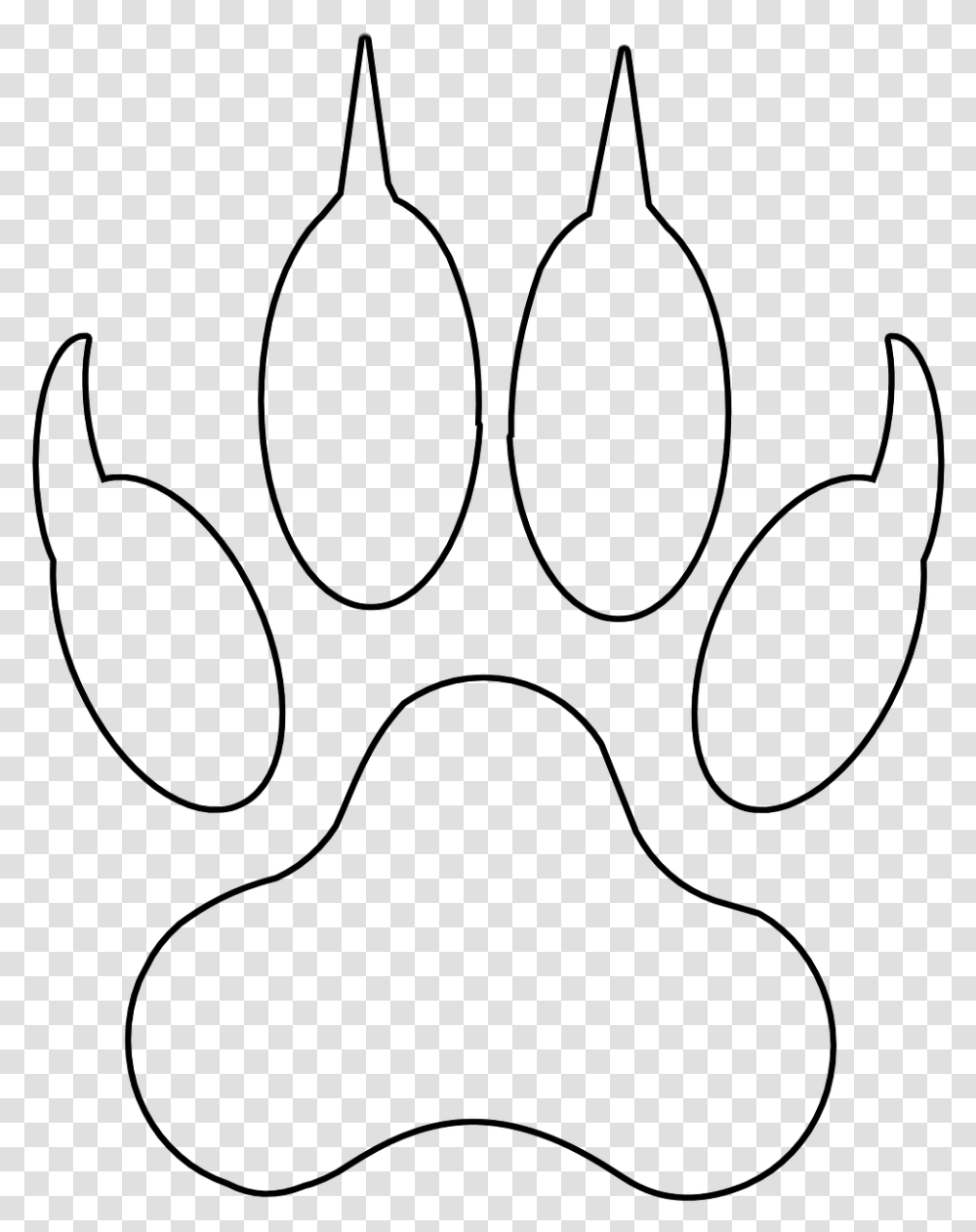 Fox Paw White, Gray, World Of Warcraft Transparent Png