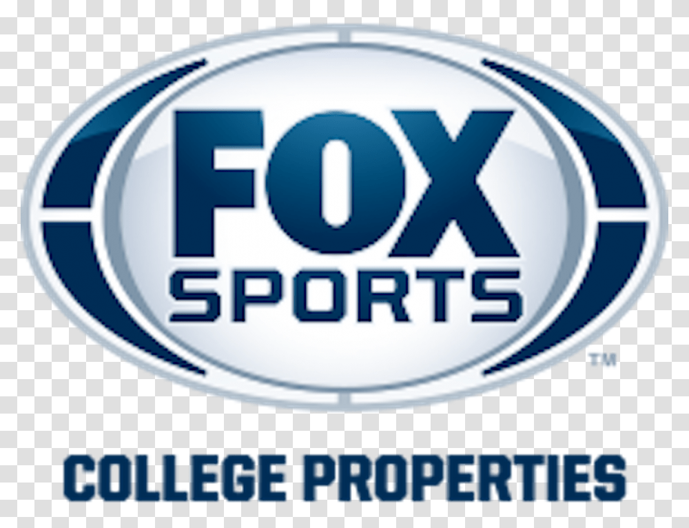 Fox Sports College Properties Fox Sports Logo, Label, Sticker Transparent Png