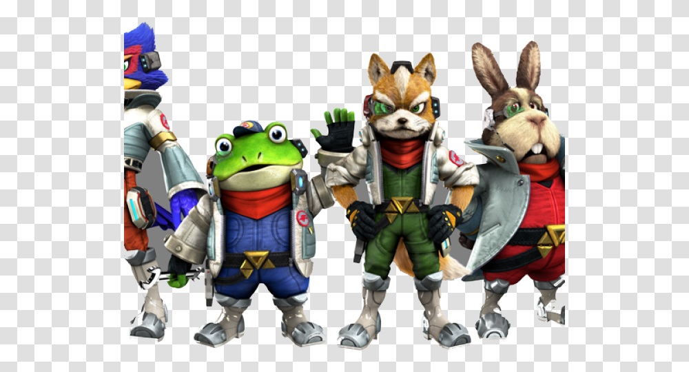 Fox Star Fox Zero, Figurine, Person, Animal, Toy Transparent Png