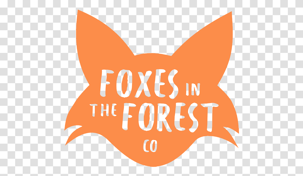 Foxes In The Forest Co Cat, Label, Logo Transparent Png