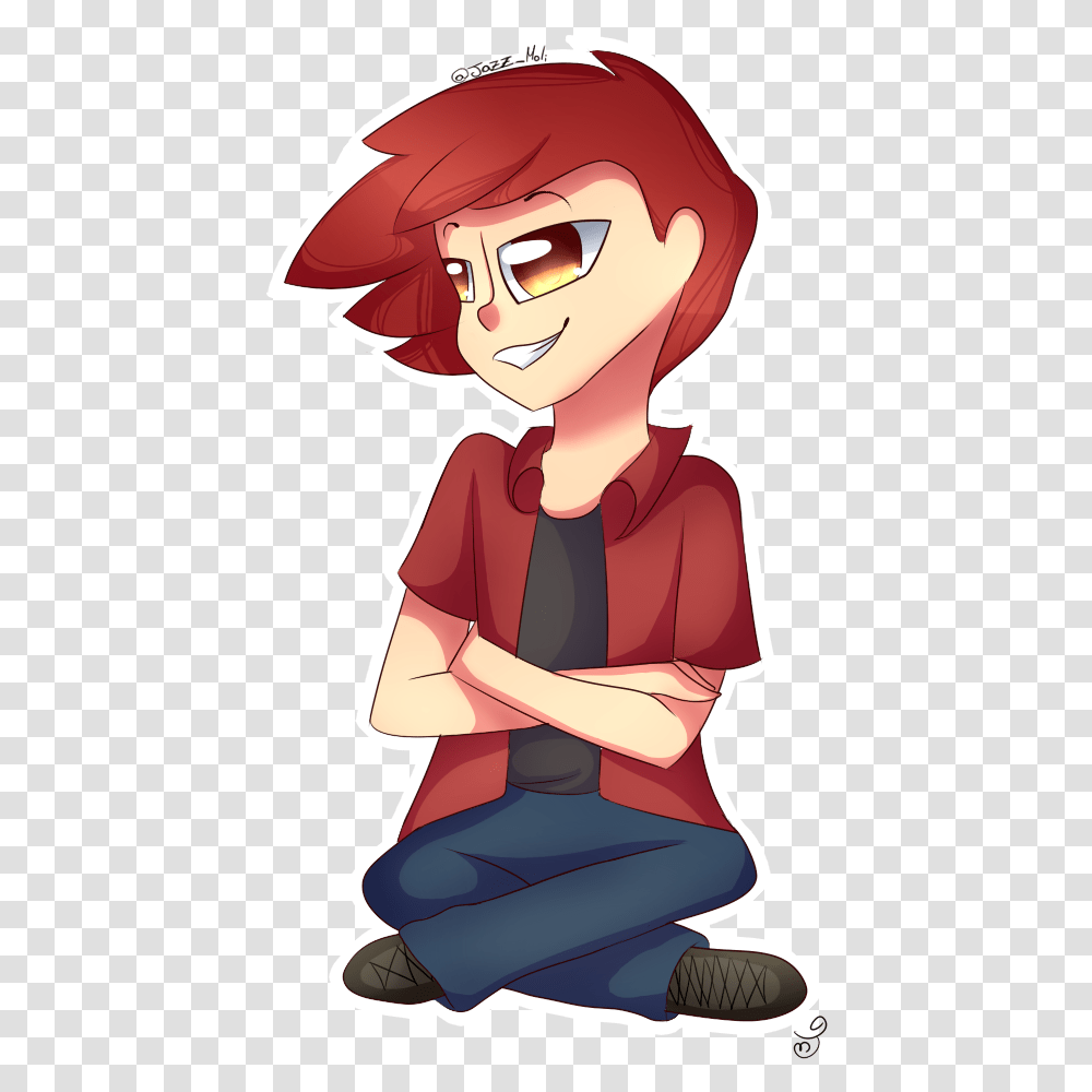Foxy Fnafhs 3 Image Human Anime Foxy Drawing, Helmet, Clothing, Label, Text Transparent Png