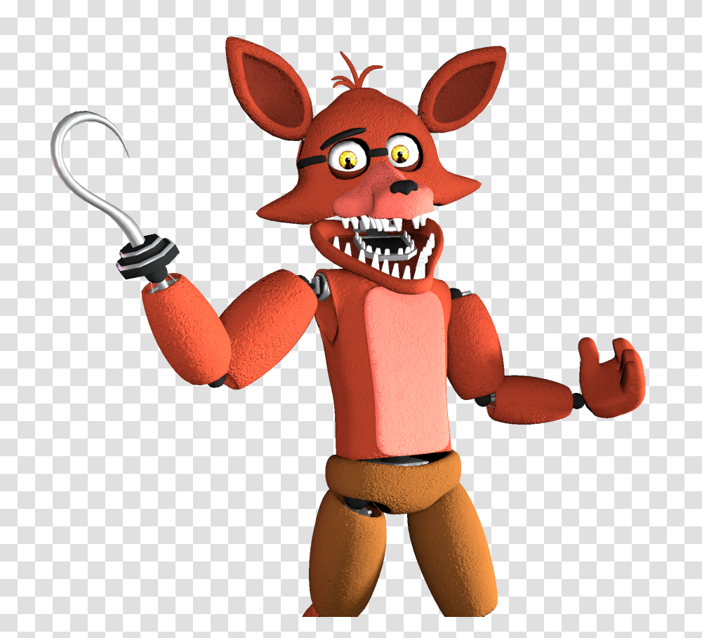 Foxy The Pirate Fox, Toy, Figurine, Animal, Plush Transparent Png
