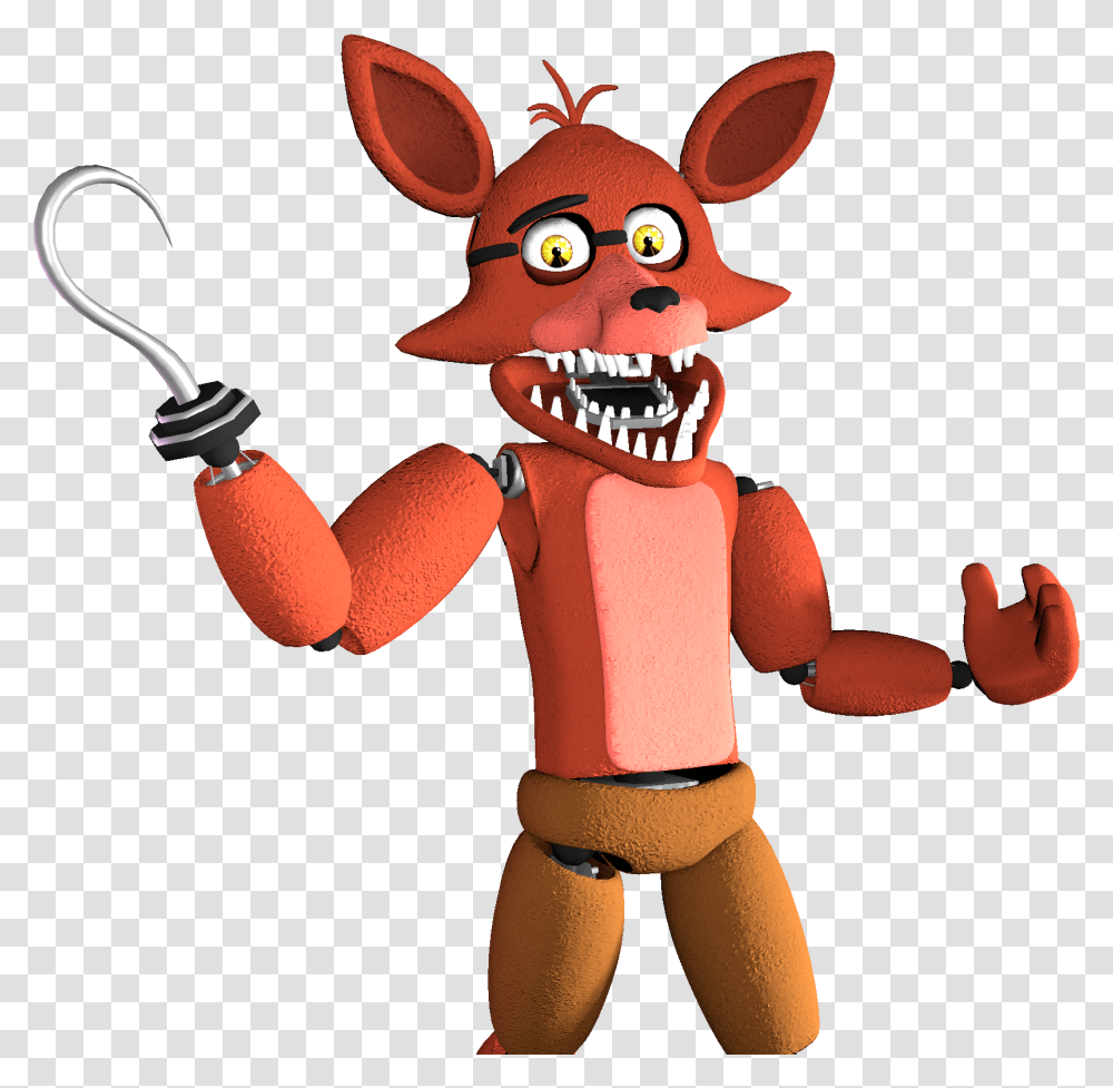 Foxy Unwithered Unwithered Foxy The Pirate, Toy, Figurine, Food, Sweets Transparent Png
