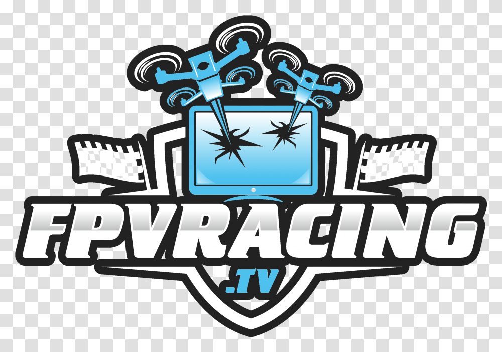 Fpv Drone Racing Logo Logo Drone Racing, Symbol, Graphics, Art, Text Transparent Png