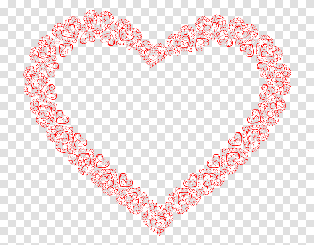 Fractal Heart Frame Valentines Moldura Dia Dos Namorados, Accessories, Accessory, Bracelet, Jewelry Transparent Png