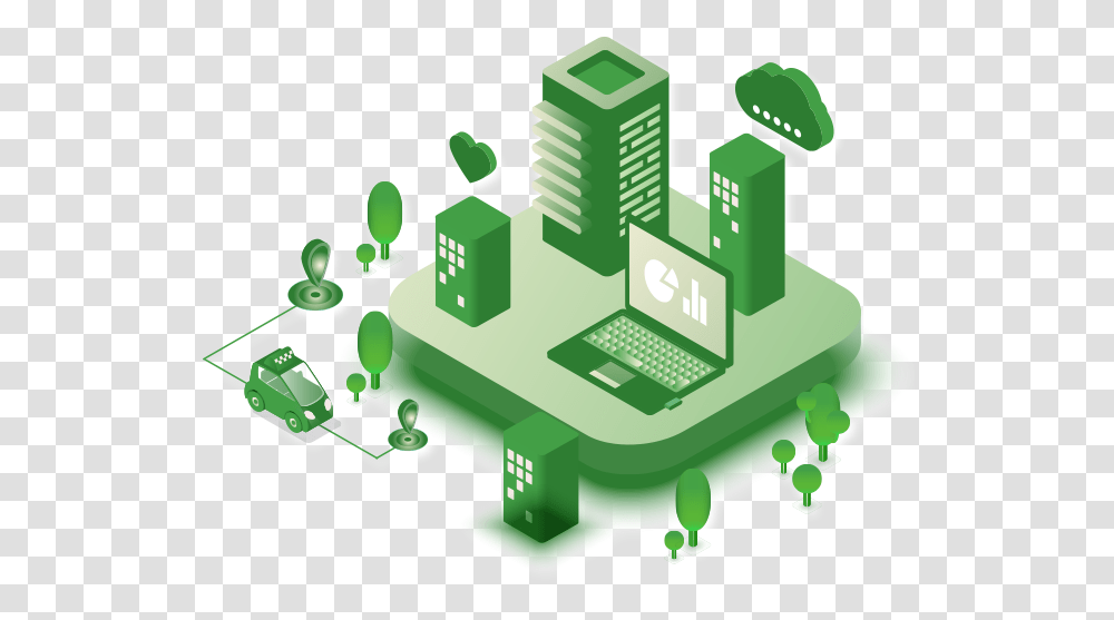 Fractal, Toy, Green, Building, Electronics Transparent Png