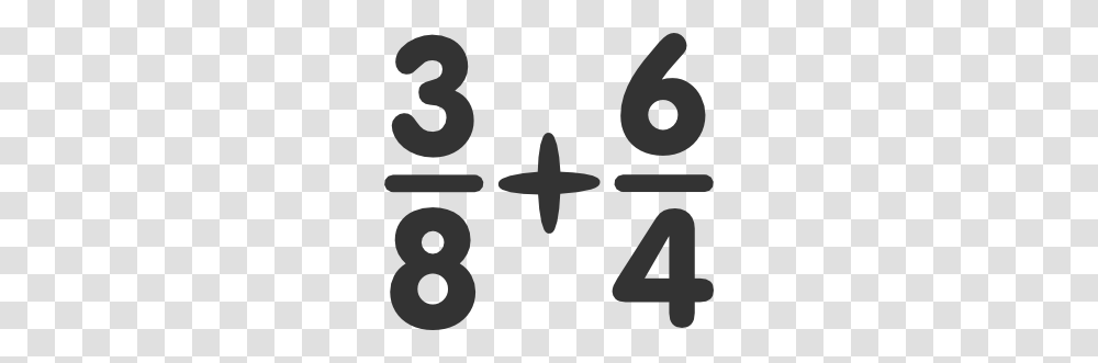 Fraction Equation Clip Art, Number, Cross Transparent Png