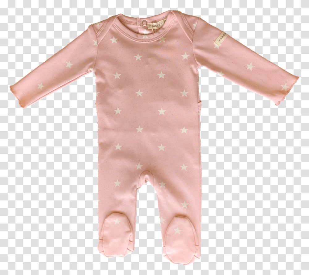 Fragile Pink Glitter Star Romper Girl Transparent Png