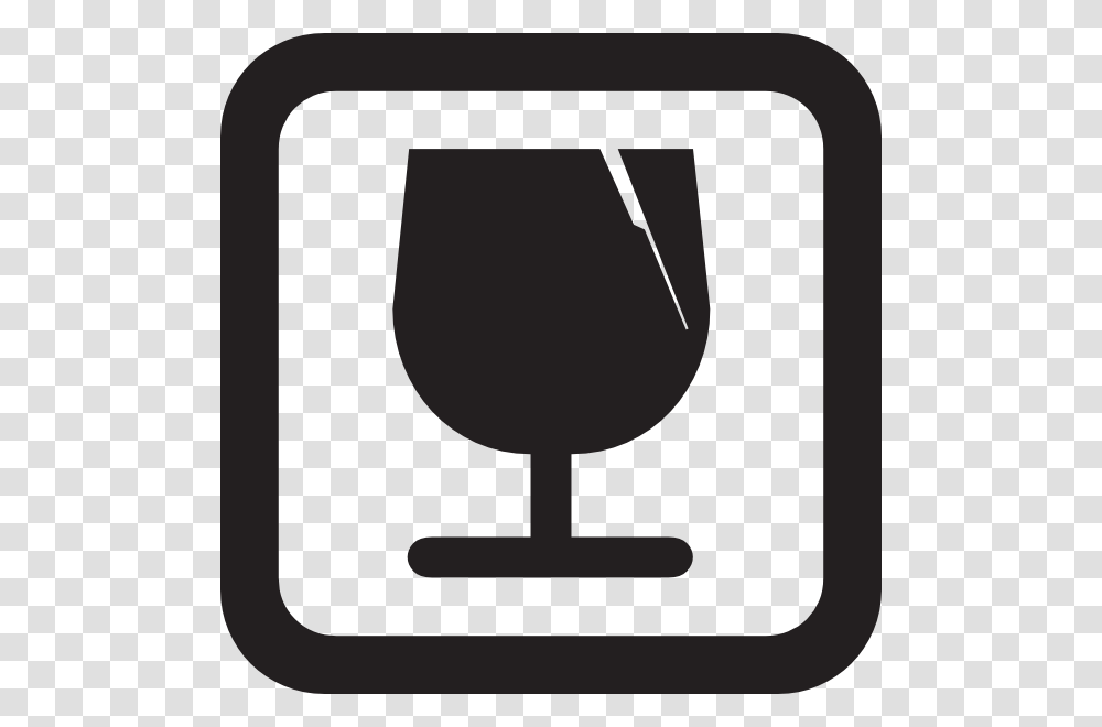 Fragile Symbol Clip Art, Glass, Lamp, Goblet Transparent Png