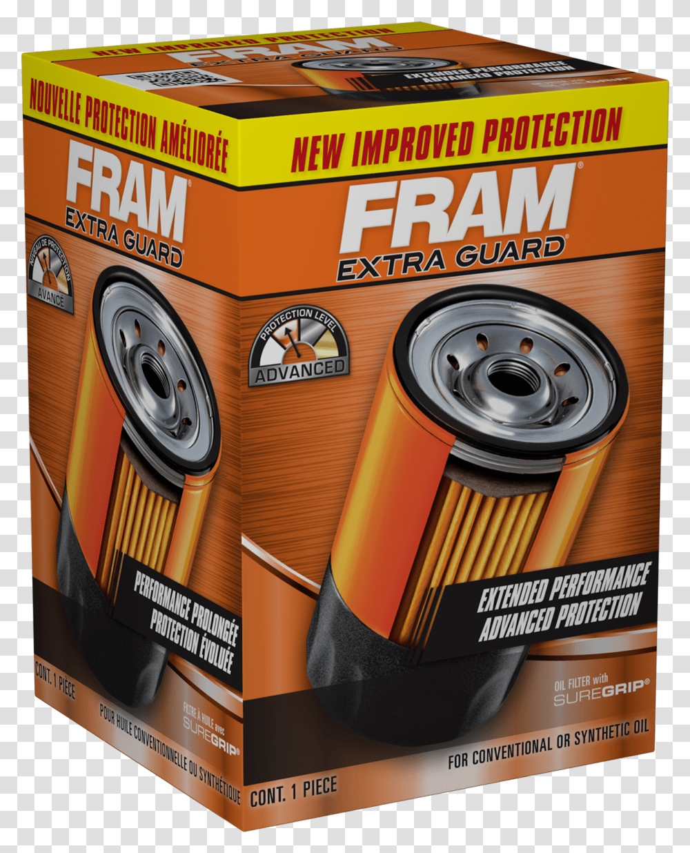 Fram Extra Guard Oil Filter Ph8a Download Fram, Poster, Advertisement, Flyer, Paper Transparent Png