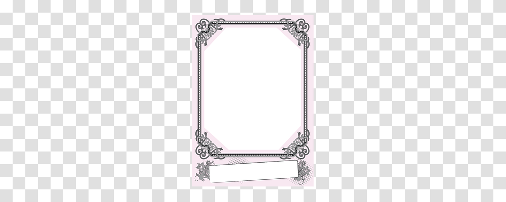 Frame Bow, Mirror, White Board Transparent Png