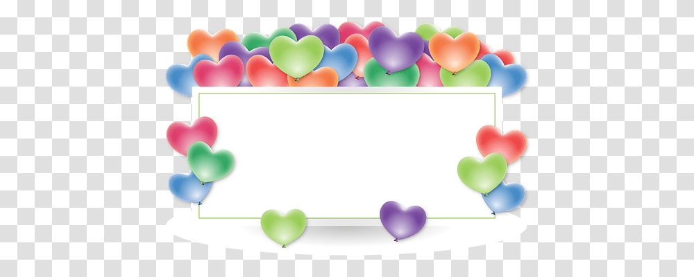 Frame Ball, Balloon, Heart Transparent Png