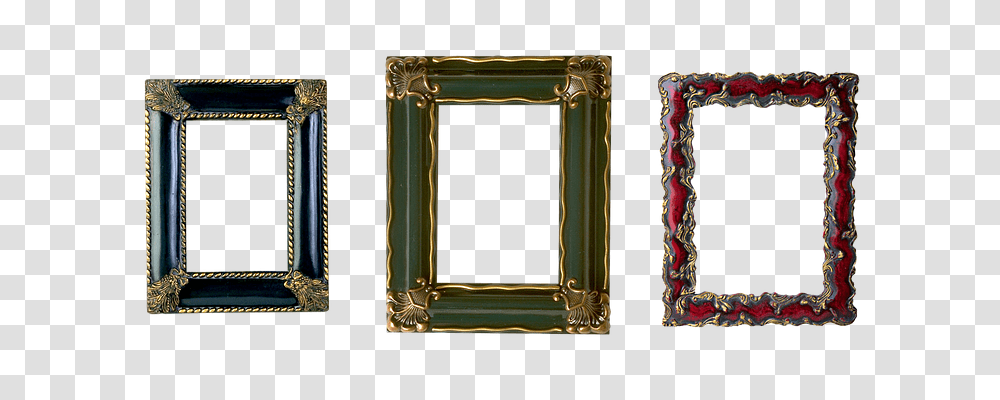 Frame Art, Mirror, Bronze, Painting Transparent Png