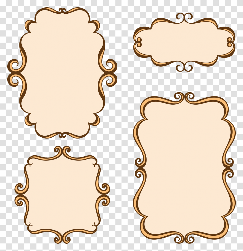 Frame Arabesco, Pattern Transparent Png