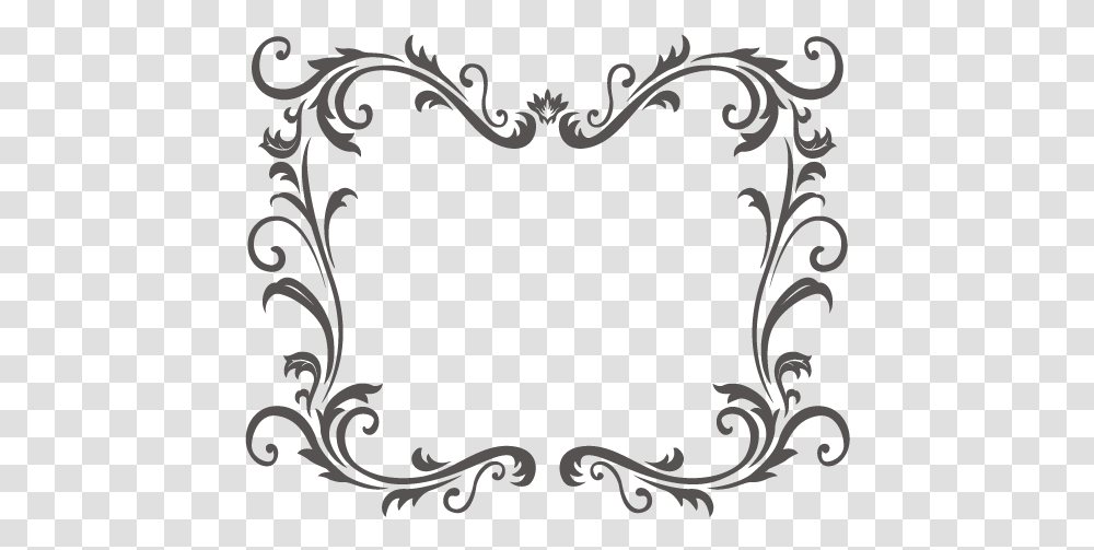 Frame Art Classic Hd, Floral Design, Pattern, Stencil Transparent Png